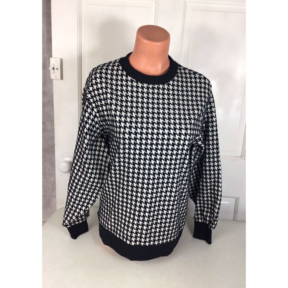 Who What Wear Plaid Sweater Womens XS
